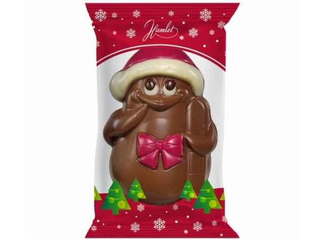 Moulage pingouin de Noel chocolat au lait Belge