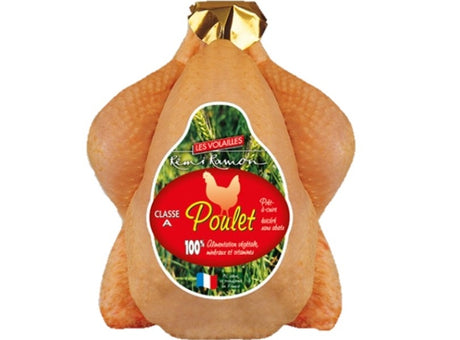 Poulet Jaune Nourri Au Mais