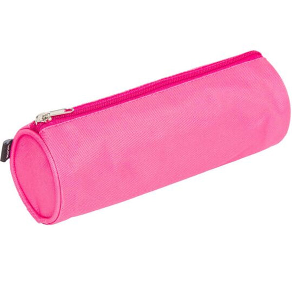 Trousse Ronde Unie Rose