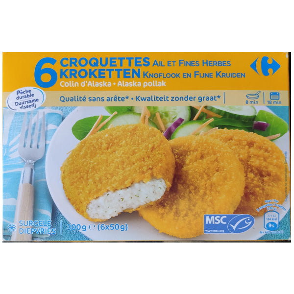 Croquettes De Poisson Ail Et Fines Herbes