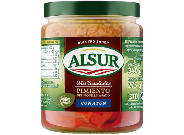 Ensalada De Pimientos Del Piquillo Asados Con Atun Salade De Poivrons Piquillo Grilles Avec Du Thon