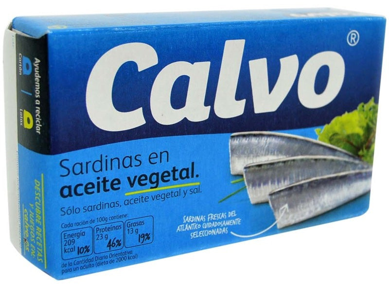 Sardinas En Aceite De Girasola Sardines A Lhuile De Tournesol