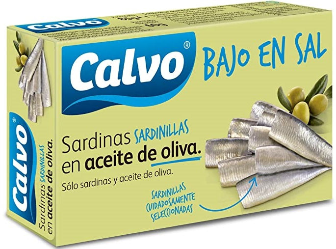 Sardinillas En Aceite De Oliva Bajo En Sal Sardinettes A Lhuile Dolive Peu Salee