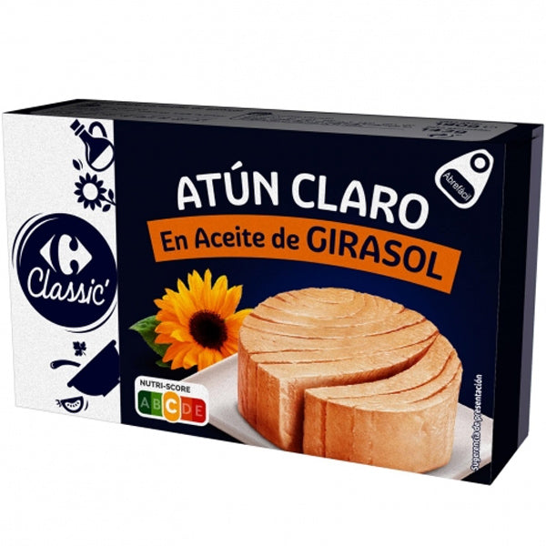Atun Claro En Aceite De Girasol Thon Albacore Leger A Lhuile De Tournesol