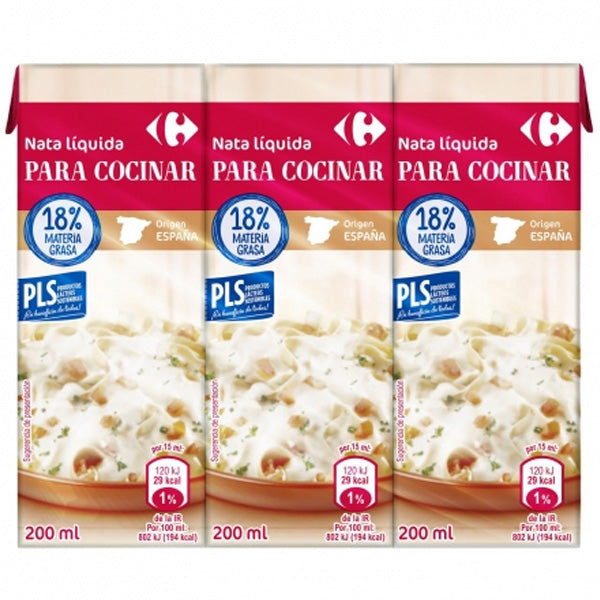 Nata Liquida Para Cocinar Creme Liquide Pour La Cuisine