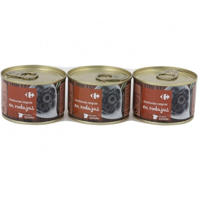 Aceitunas Negras En Rodajas Olives Noires En Rondelles