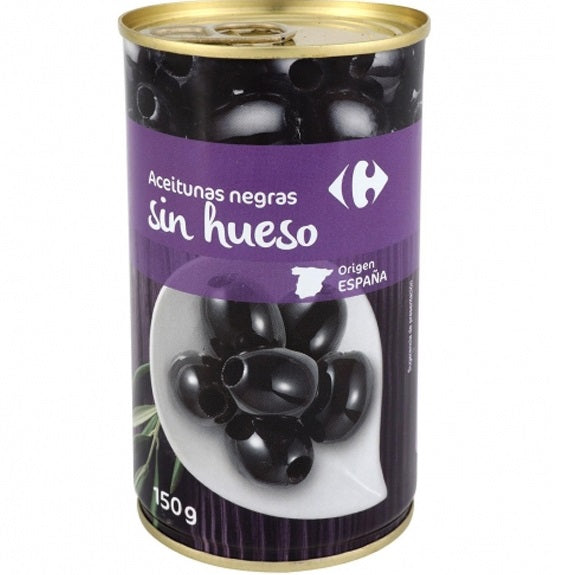 Aceitunas Negras Sin Hueso Olives Noires Denoyautees