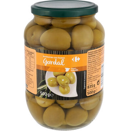 Aceituna Verde Gordal Con Hueso Olives Vertes Gordal Avec Noyau