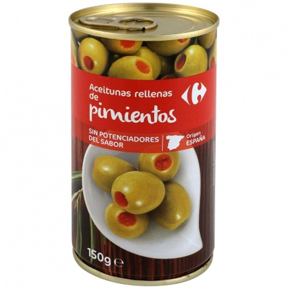Aceitunas Rellenas De Pimientos Olives Farcies De Piments