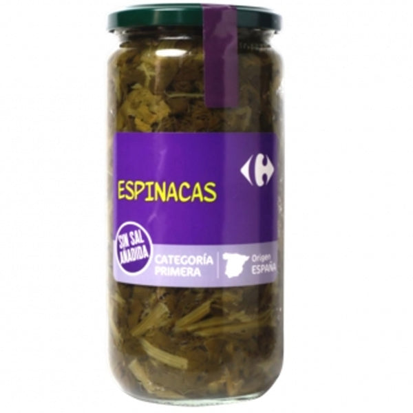 Espinacas Sin Sal Anadida Epinards Sans Sel Ajoute