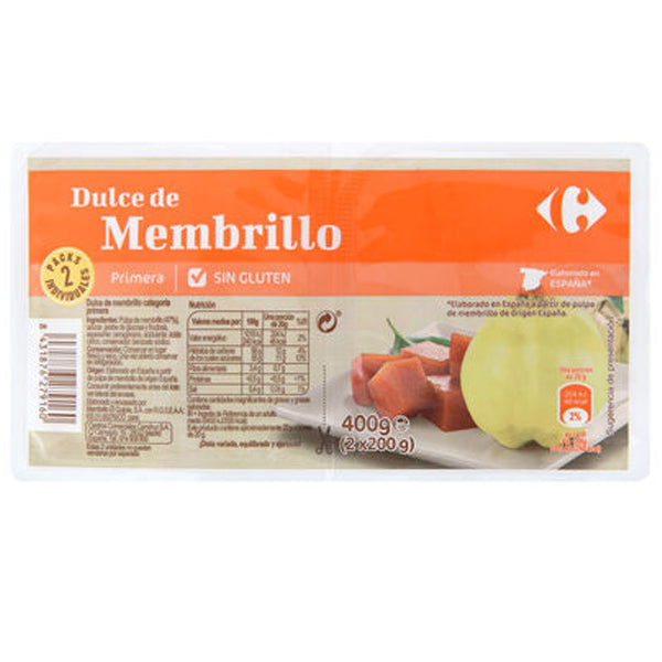 Dulce De Membrillo Pate De Coings