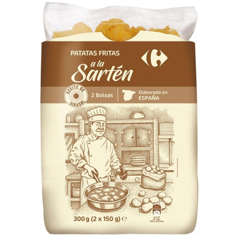 Patatas Fritas A La Sarten Chips De Pommes De Terre Sautees A La Poele