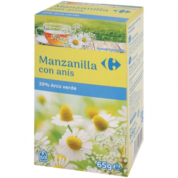 Infusion De Manzanilla Con Anis Infusion Camomille Et Anis