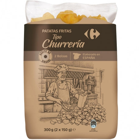 Patatas Fritas Churreria Chips De Pommes De Terre Type ”Churreria”