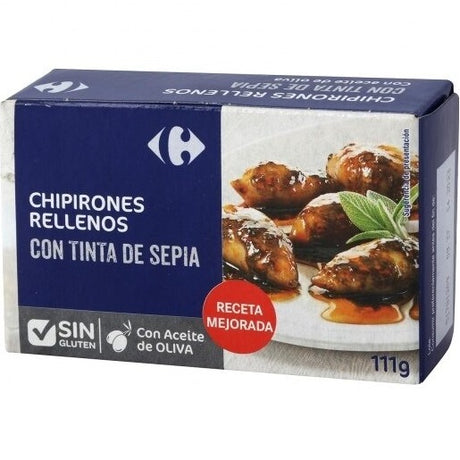 Chipirones Rellenos Con Tinta De Sepia Calmars Farcis A Lencre