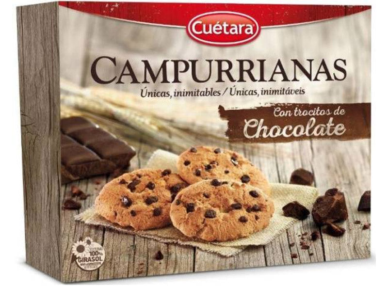 Campurrianas Chocolate Biscuits Campurrianas Aux Pepites De Chocolat