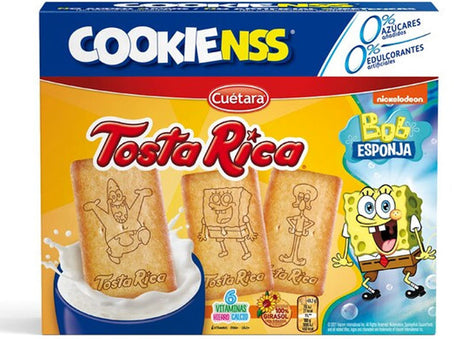 Tostarica Cookienss - 0% Azucares Anadidos Y 0% Edulcorantes Artificiales Tostarica Cookienss Sans Sucre Ajoute Et Edulcor