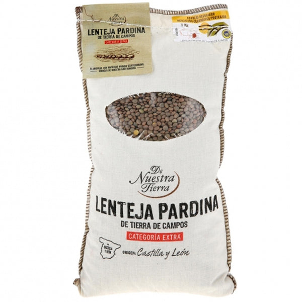 Lenteja Pardina Categoria Extra De Castilla Y Leon Lentilles Pardina Categorie Extra De Castille Et Leon