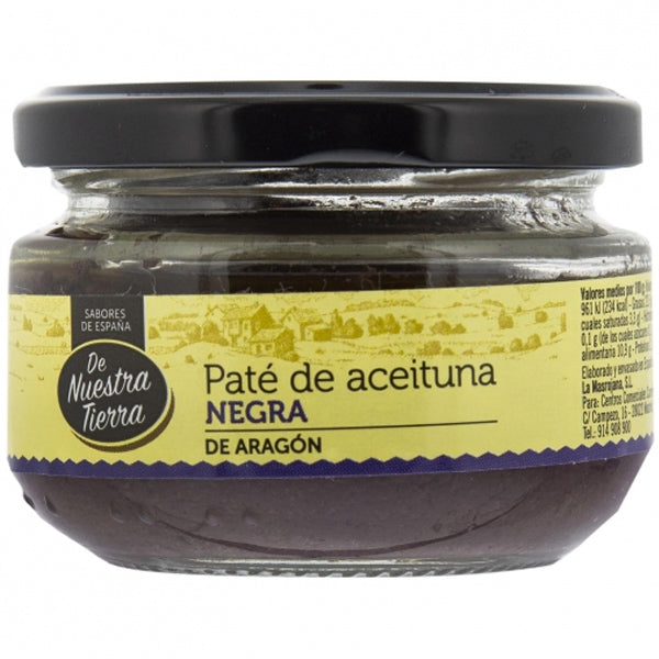Pate De Aceituna Negra De Aragon Tapenade Dolives Noires Daragon