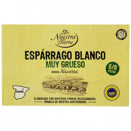 Espa¡Rragos Blancos De Navarra - Muy Grueso Asperges Blanches De Navarre Gros Calibre