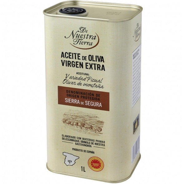 Aceite De Oliva Virgen Extra Dop Sierra De Segura Huile Dolive Extra Vierge Igp Sierra De Segura