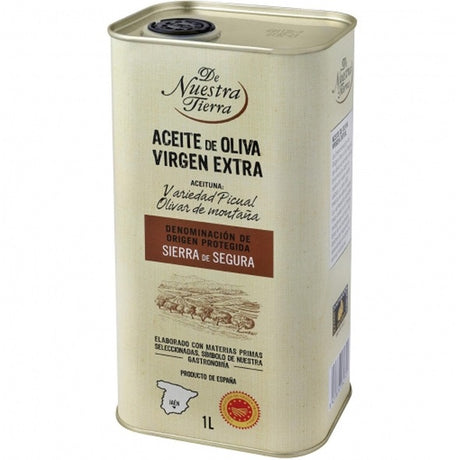 Aceite De Oliva Virgen Extra Dop Sierra De Segura Huile Dolive Extra Vierge Igp Sierra De Segura