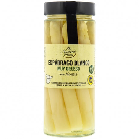 Esparragos Blancos - Muy Grueso Asperges Blanches Gros Calibre Igp De Navarre