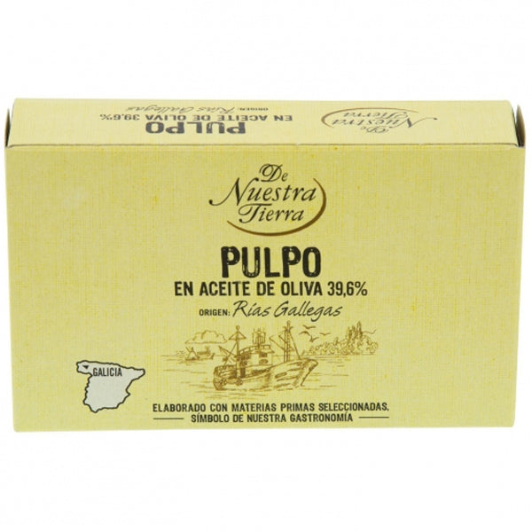 Pulpo De Las Rias Gallegas En Aceite De Oliva Poulpes De Rias Gallegas A Lhuile Dolive