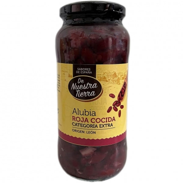Alubia Roja Cocida Haricots Rouges Cuits Extra