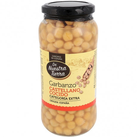Garbanzo Castellano Cocido Pois Chiches Cuits De Castellano Extra