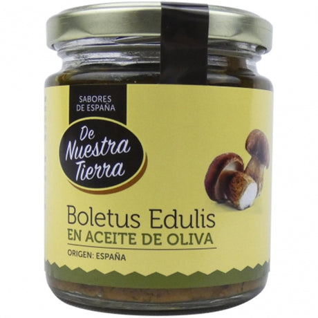Boletus En Aceite De Oliva Cepes A Lhuile Dolive