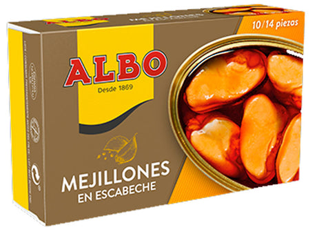 Mejillones En Escabeche Moules En Sauce Escabeche