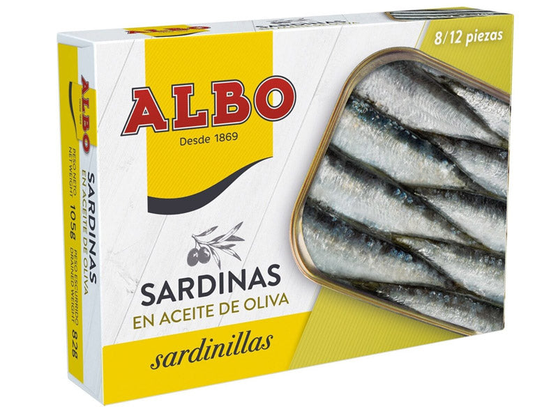 Sardinillas En Aceite De Oliva Sardinettes A Lhuile Dolive