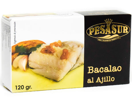 Bacalao A€Œal Ajilloa€ Morue ”Al Ajillo”