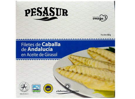 Filetes De Caballa De Andalucia En Aceite De Girasol Filets De Maquereau Dandalousie A Lhuile De Tournesol