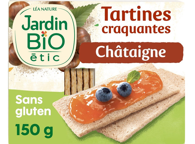 Tartines Craquantes Chataigne Sans Gluten Bio