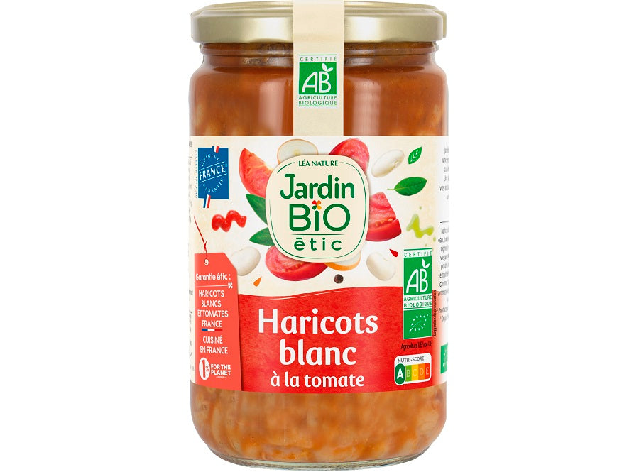 Haricots Blancs A La Tomate Bio