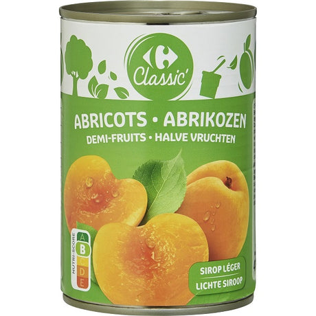 Abricots Au Sirop Leger
