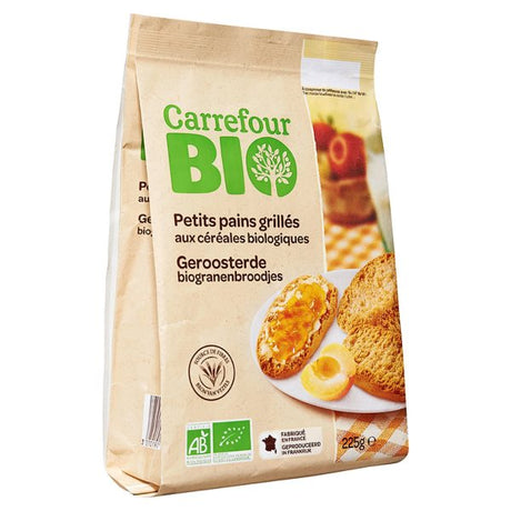 Petits Pains Grilles Aux Cereales Bio