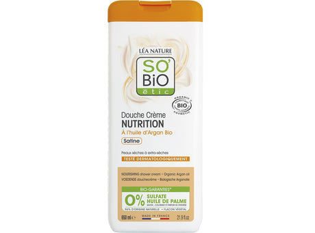 Creme De Douche Nutrition Huile Dargan Bio