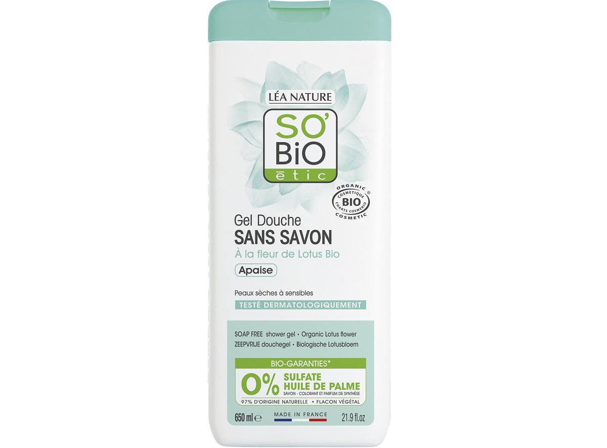 Gel Douche Sans Savon Fleur De Lotus Bio