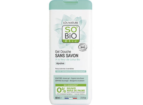 Gel Douche Sans Savon Fleur De Lotus Bio