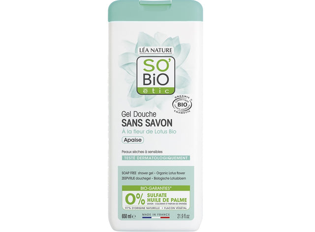 Gel Douche Sans Savon Fleur De Lotus Bio