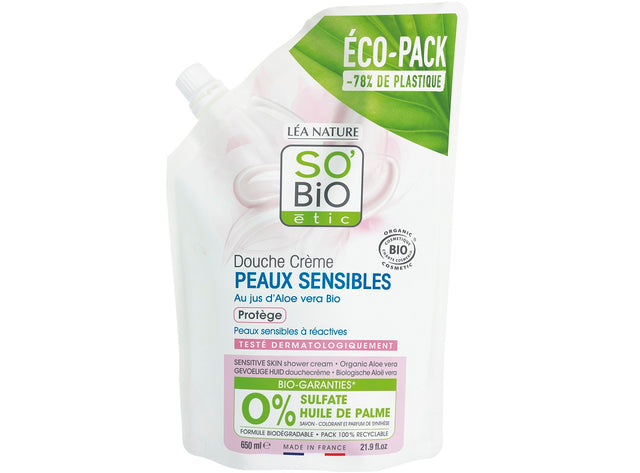 Eco-Pack Creme De Douche Jus Dalœ Vera Bio