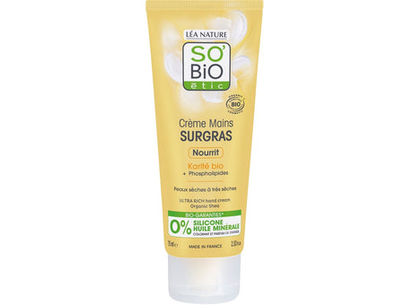 Creme Mains Surgras Beurre De Karite Bio