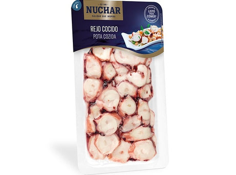 Rodajas De Rejo Cocido Encornet Cuit En Lamelles