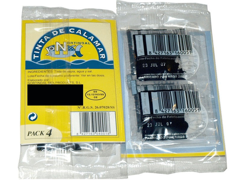 Tinta De Sepia Encre De Seiche