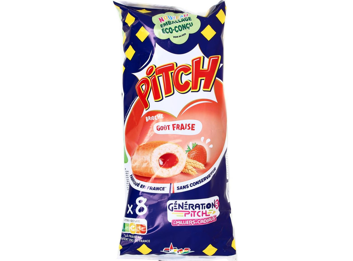 Pitch Brioche Fourree A La Fraise