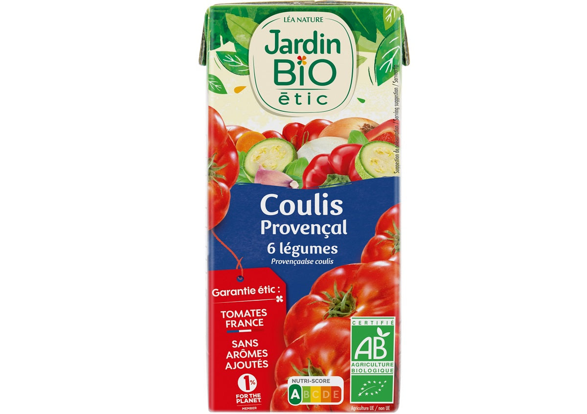 Coulis Provencal Aux 6 Legumes Bio