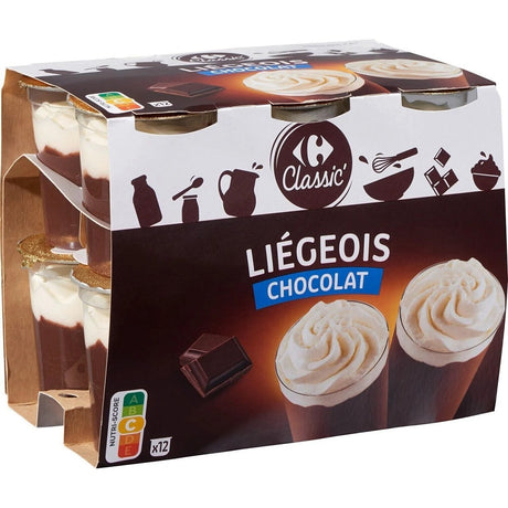 Dessert Liegeois Chocolat